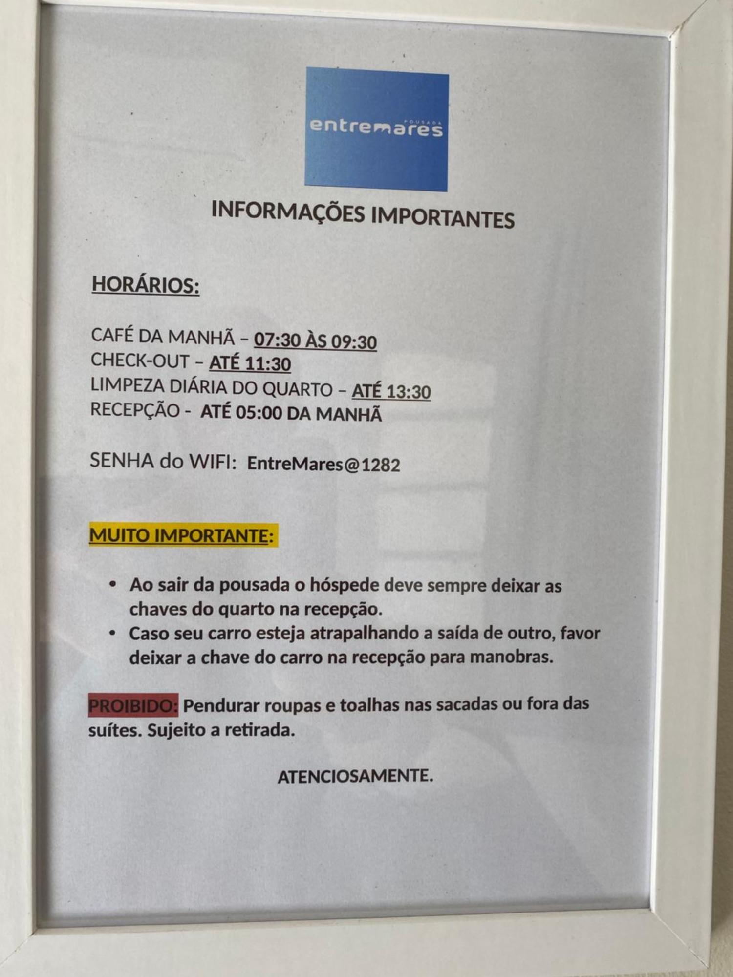 Pousada Entremares -Centro- อาร์ไฮยัล โด กาโบ ภายนอก รูปภาพ